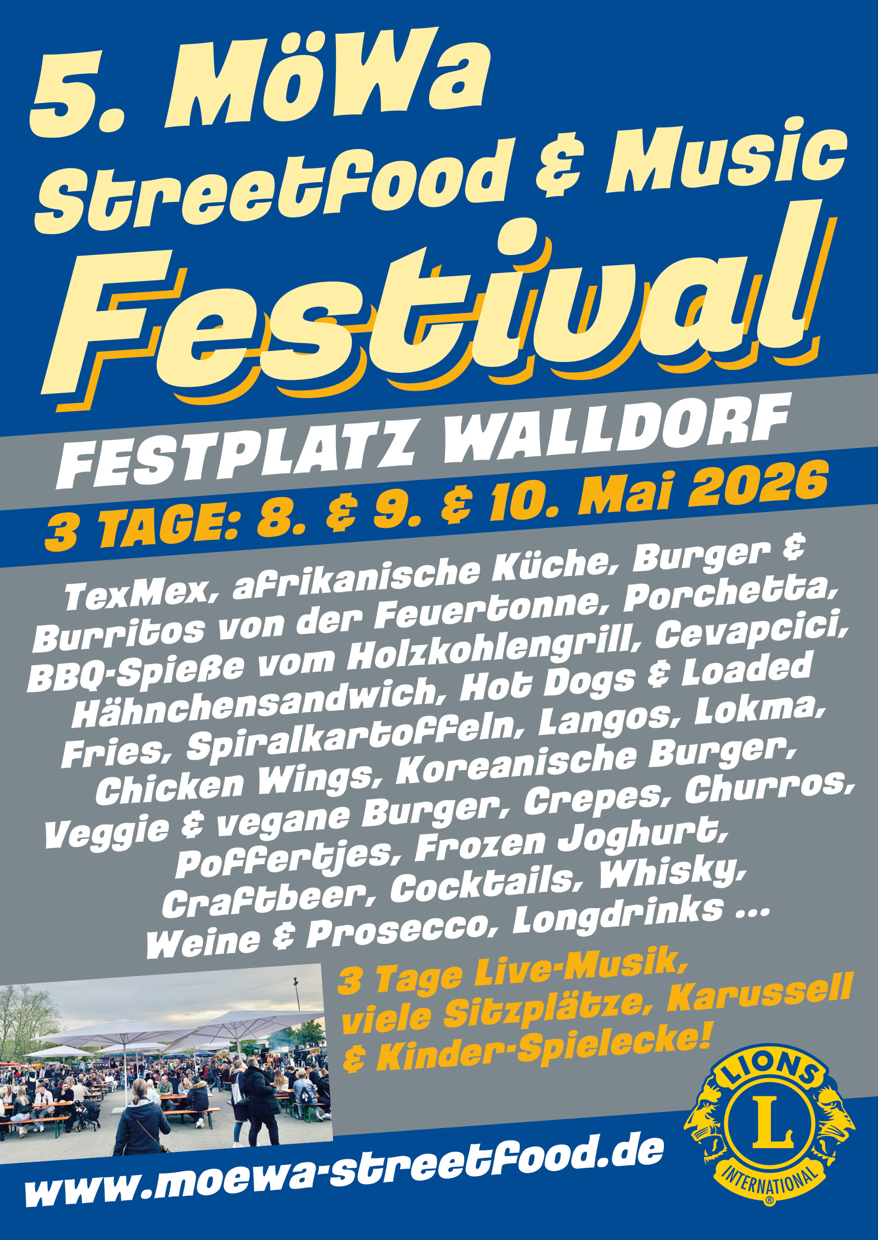 MöWa Streetfood Festival - Foodtrucks, Live-Music, Drinks - Mörfelden-Walldorf, das Streetfood Event im Rhein-Main-Gebiet MöWa Streetfood Festival - Foodtrucks, Live-Music, Drinks - Mörfelden-Walldorf, das Streetfood Event im Rhein-Main-Gebiet